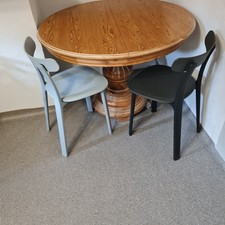 Runder holz ausziehbarer