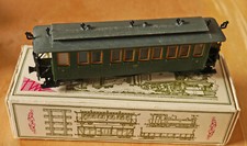 technomodell H0e,  4-achs. Personenwagen (DR)/ehem. sächs. EB, OVP, siehe Fotos