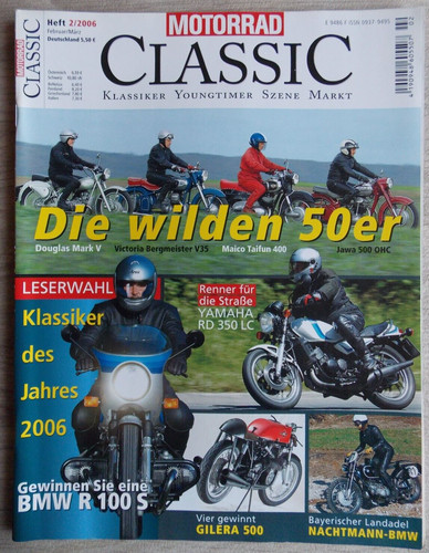 Motorrad classic 2006 - classic, 2/2006