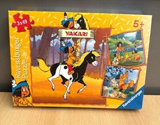 Yakari Ravensburger Puzzle 3 x