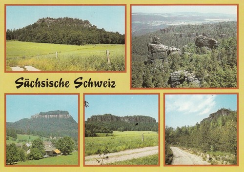 Postkarte sächsische - -,
