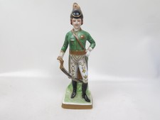 Porzellan Figur Soldat Säbel