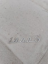 DKW "1000 S" orig. alter Schriftzug Emblem Typenschild Oldtimer selten