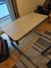 Kinderschreibtisch Schreibtisch für Kinder Schüler Jugend höhenverstellbar Buche