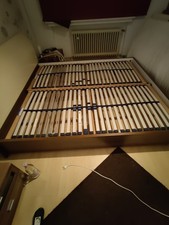 Doppelbett Hochglanz lackiert