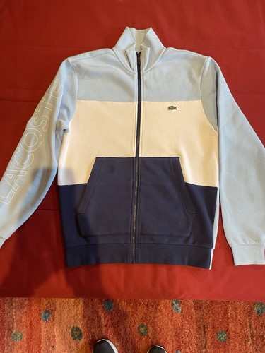 Tolle lacoste zip jacke m - tolle, gr.s-m