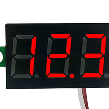 Kleines LED Voltmeter rot