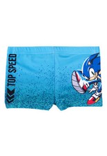 Sonic The Hedgehog Badehose für Jungen Kinder Schwimmhose Badekleidung Hose Blau