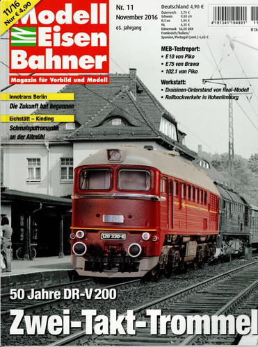 Modelleisenbahner 16 - modelleisenbahner, 11/16