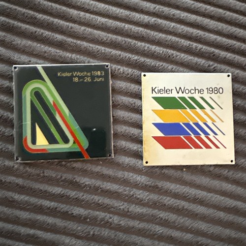 Kieler woche plakette 1983 - kieler,