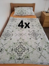 4x Bettwäsche-Sets zweiteilig