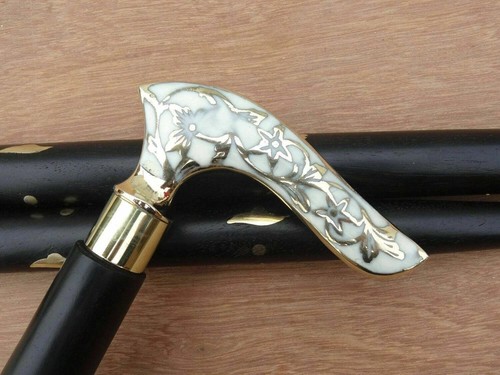 Vintage messing massiver griff - messing,