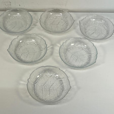 6x Vintage Arcoroc Arcopal