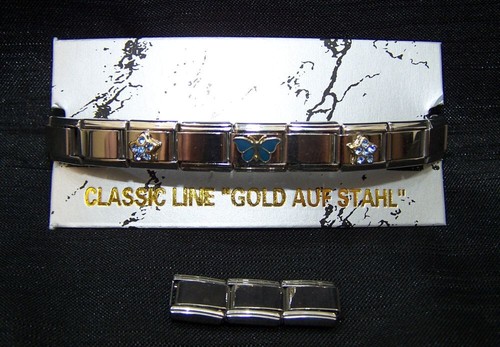 Armband schmetterling blau - armband,