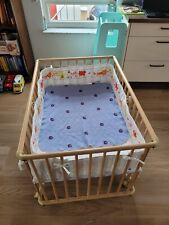 Laufstall 75x100cm Inkl. Matratze & Zubehör 