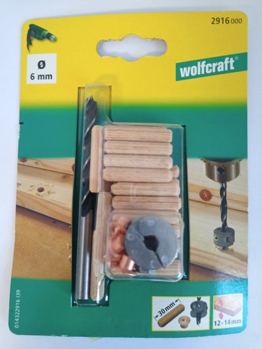 Wolfcraft zubehör dübel - wolfcraft, dübel-set