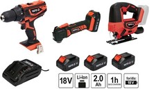 Profi 18 V Akku Werkzeug Set
