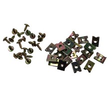 Verkleidungsschrauben Set M4 x 10mm - 20 Stück für Roller / Mofa / Moped