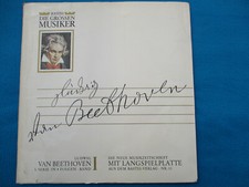 Bastei Die großen Musiker Nr.11 Beethoven Sinfonie Nr1 LP Vinyl [NM]1966 Wie NEU