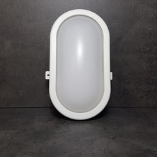 Feuchtraumleuchte Kellerleuchte LED 12W IP65 Ovalleuchte Aussenleuchte Lampe ETT