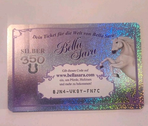 Bella sara ticket code karte - sara,