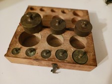 Historische Gewichte für Waage,  20DK bis 5G alt komplett, wie Abgebildet 