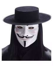 Guy Fawkes Vendetta Maske als
