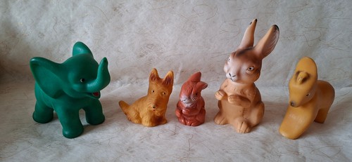 Ddr quietschtiere gummitiere - ddr,
