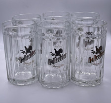 6x Hasseröder Bierkrug Glas