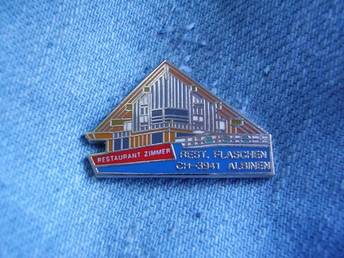 Pin restaurant flaschen - pin,