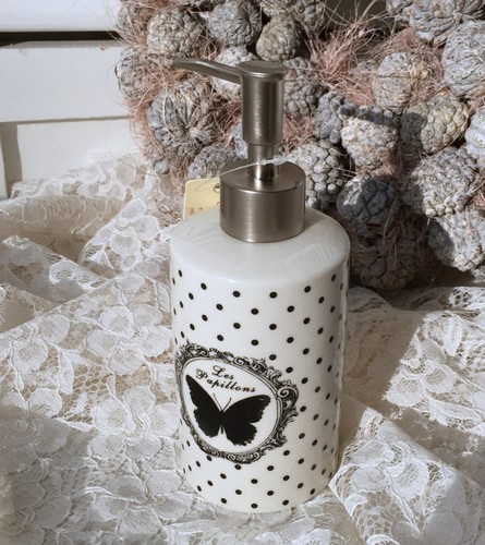 Seifenspender butterfly creme - seifenspender,
