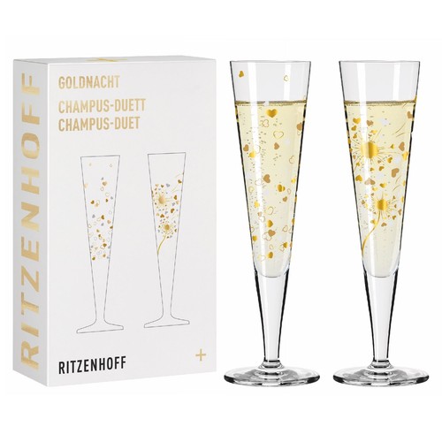 Sektgläser goldnacht champus - sektgläser,