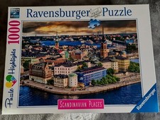 RAVENSBURGER Puzzle Stockholm, Schweden Erwachsenenpuzzle Mehrfarbig 1000 Teile