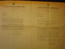 Kreuzau Winden Zeugnis- Papierkonvolut Richard Büchel 1944-1958