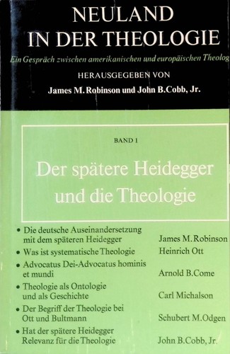 Der spätere heidegger und - heidegger, die