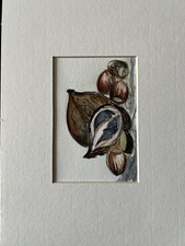 Aquarellgemälde Feigen