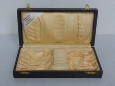 alter leerer Besteckkasten Besteckkoffer Box Besteck ca. 24,0 x 12,1 x 4,9 cm