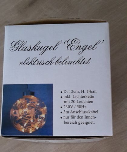 Glas kugel engel weihnachten - kugel,