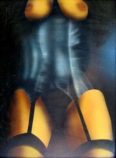 "Weibliches Aktmodel"  