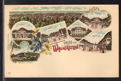 Farb litho wallerstein im - -,