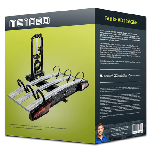 Menabo fahrradträger alioth - menabo, 3