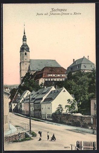 Ansichtskarte zschopau - ansichtskarte,