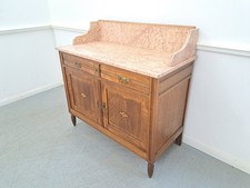 Kommode ANTIK Eiche massiv Jugendstil Art Deco Anrichte Kunst 24