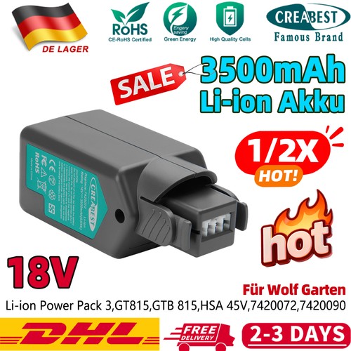 5ah 18v akku für wolf - für,