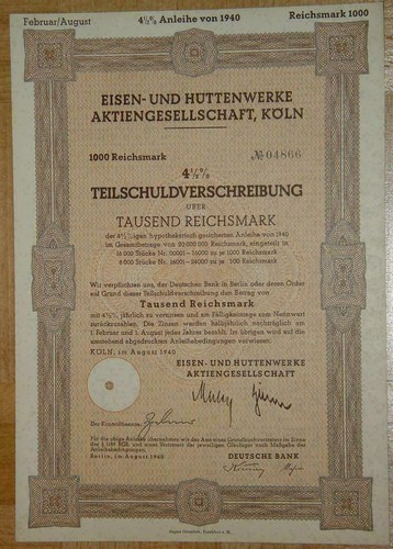 Lot 100 eisen - x, und