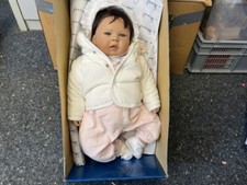 Doris Stannat Künstlerpuppe Porzellan Puppe 55 cm. Top Zustand 