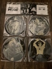 4 x Picture Single von Depeche