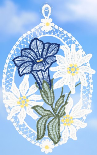 Fensterbild plauener spitze - fensterbild,
