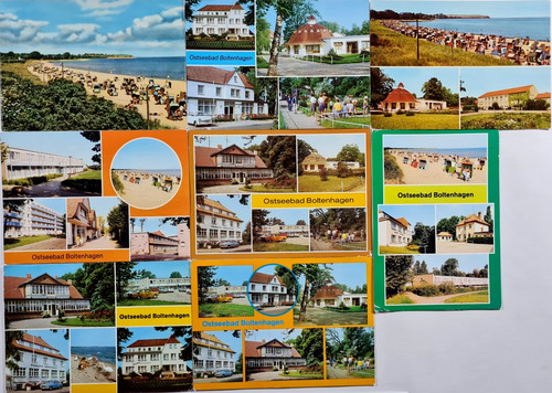 Postkarten lot ddr x - ddr,