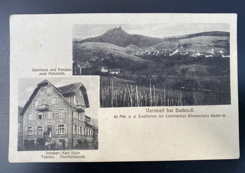 Postkarte varnhalt bei - -,